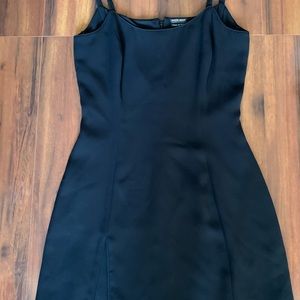Giorgio Armani black mini dress